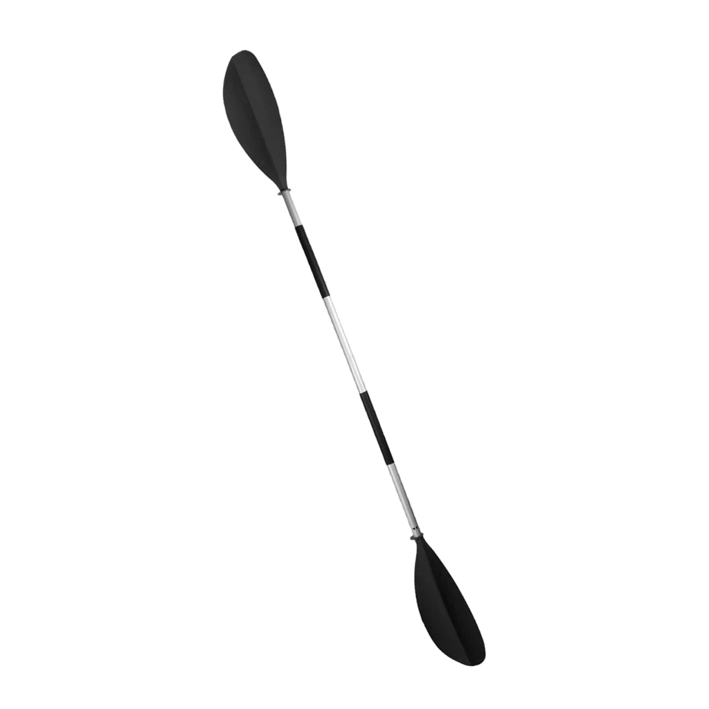 Black Kayak Paddle Lightweight Aluminum Dinghy Oar Inflatable Rib Boat Canoe