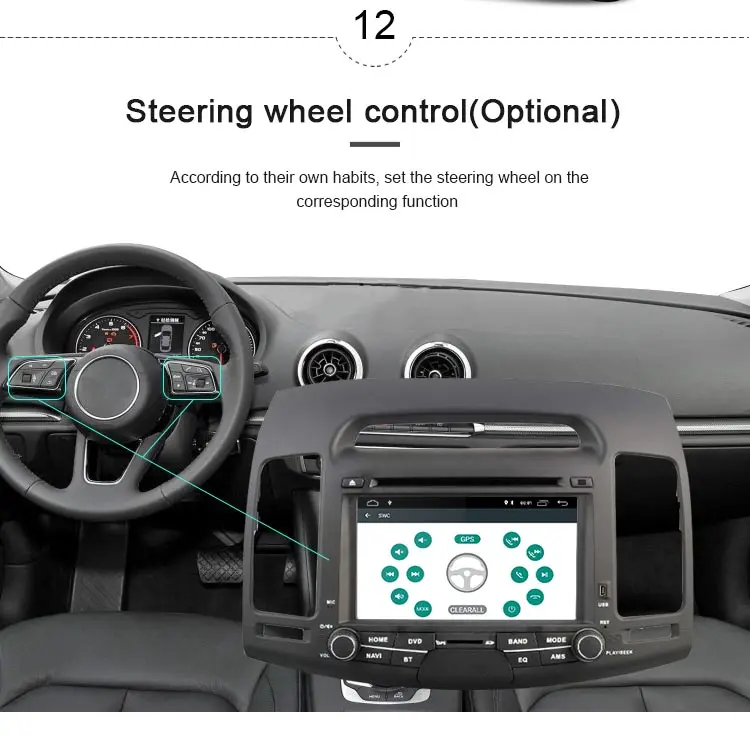 Top JDASTON 7 Inch Android 9.1 Car DVD Player For HYUNDAI ELANTRA 2007-2011 Multimedia GPS Navigation 2 Din Car Radio Audio Stereo 13