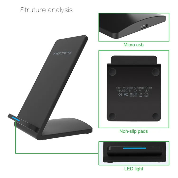 QI Fast Charging Wireless Charger (6)
