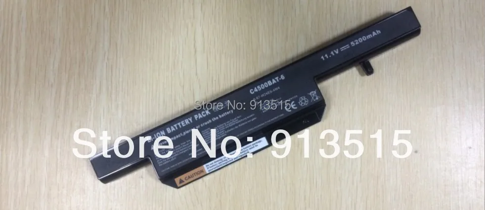 Новая батарея для ноутбука CLEVO C4500 6 ячеек замена: C4500BAT6 бесплатная доставка|battery door