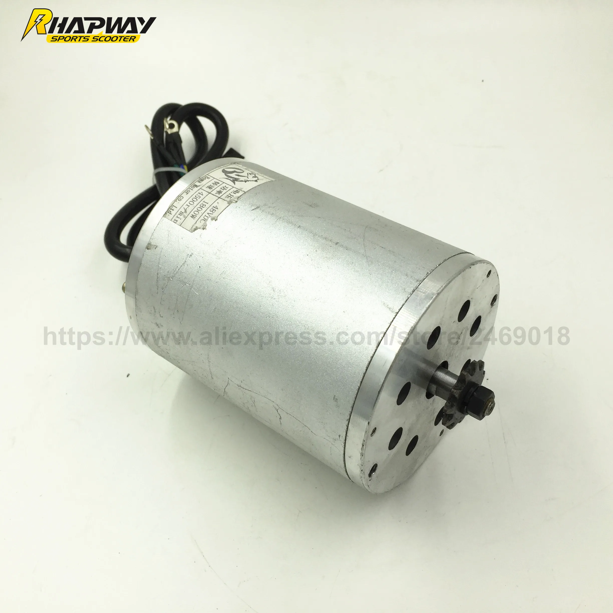 High Quality 1800W 48V Brushless DC Motor Electric Scooter BLDC Motor 1800W 48V Electric Motor