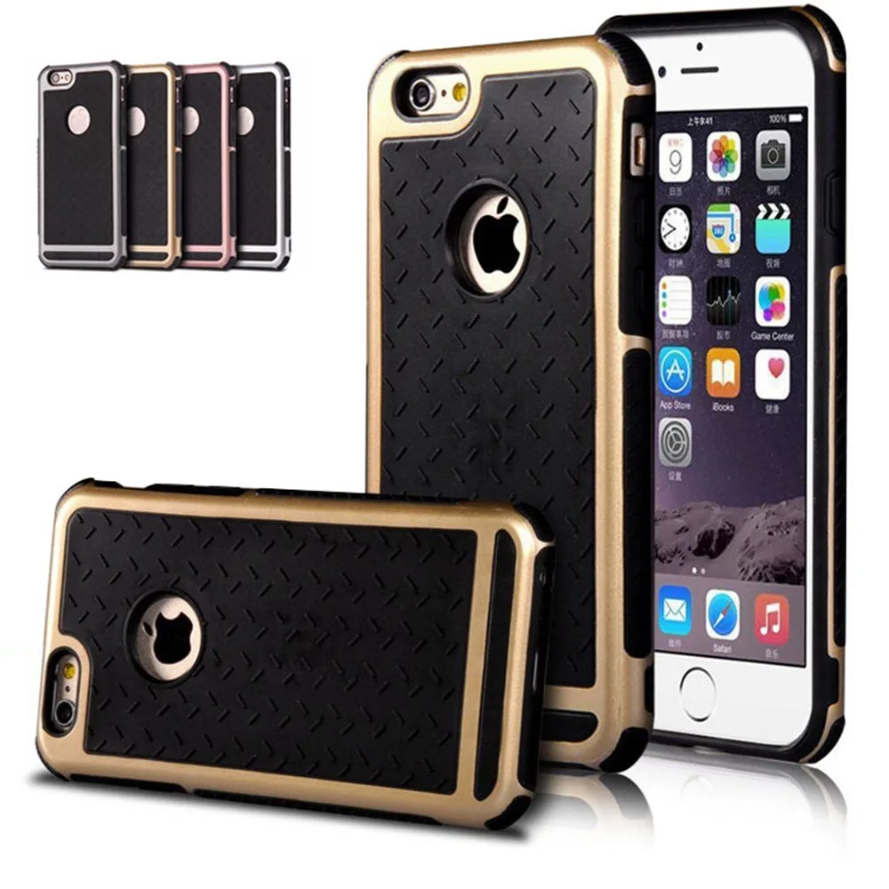 

For Apple iPhone6 Case Rubber TPU Silicone Shockproof Back Cover Case For Apple iPhone 6 6s 6G 4.7 inch Anti-knock Phone Case