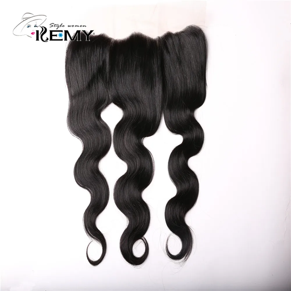 KEMY Brazilian Body Wave Remy Hair Human Hair 13*4 Lace Frontal Natural Color For Hair Salon Low Ratio Longest Hair PCT 15% brazilian-body-wave-frontal