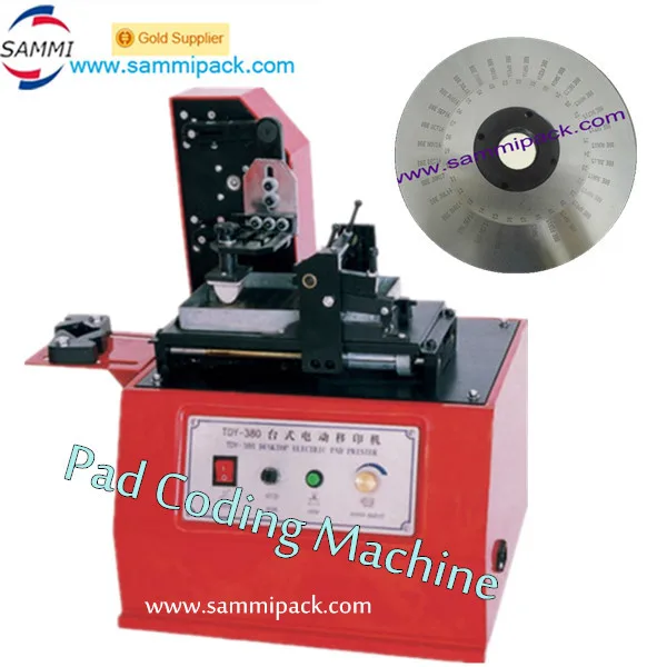 

High quality mini logo printing machine/manual pad printer with ink cup