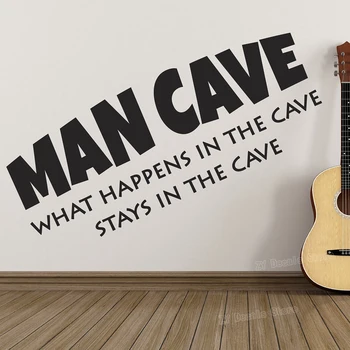 "What Happens In The Cave Stays In The Cave" Wall Stickers