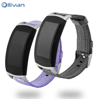 

Ollivan Nylon strap for Samsung Gear Fit 2 R360 Sport Watch Band steel buckle wrsit strap band for Samsung Gear fit2 pro R365
