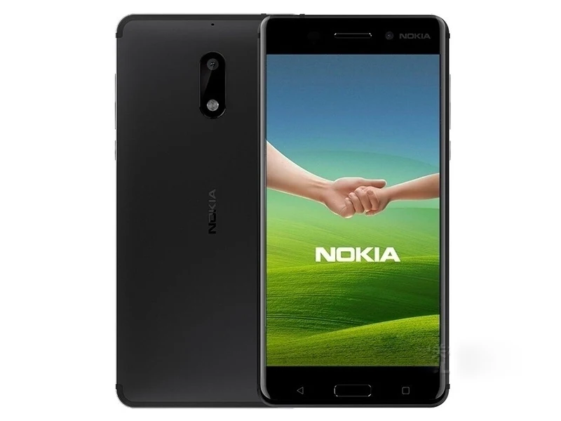 Разблокированный Nokia 6 5,5 дюймовый экран 3g B+ 32 ГБ/4 Гб+ 64 Гб один/две sim-карты 16,0 Мп отпечаток пальца 3g/4G сеть