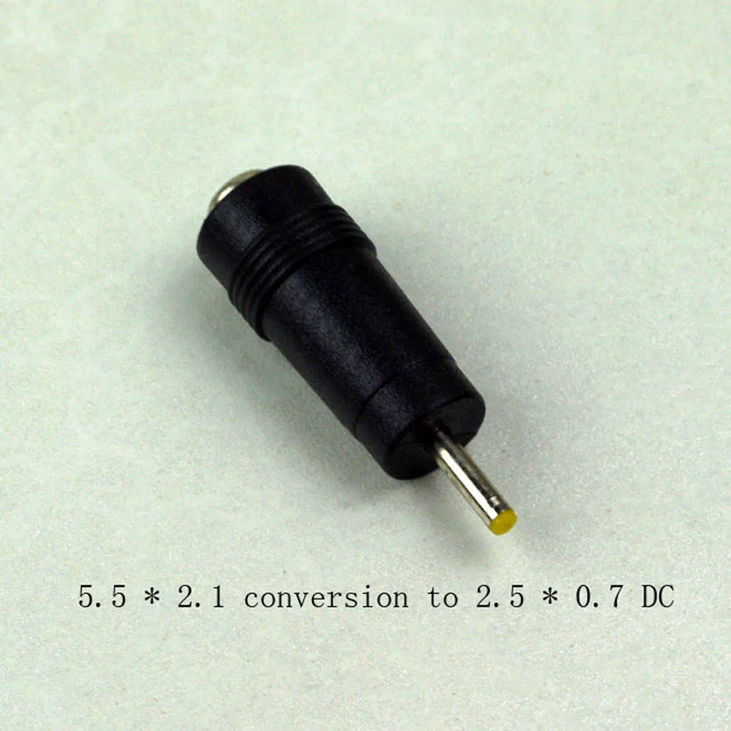 

5.5 * 2.1 conversion to 2.5 * 0.7 DC mobile charging cable