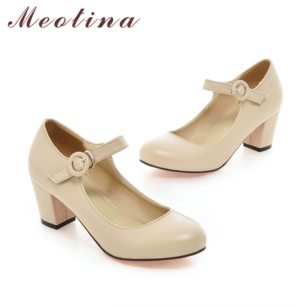 Meotina Women Shoes Mary Jane Ladies High Heels White Wedding Shoes ... Meotina Women Shoes Mary Jane Ladies High Heels White Wedding Shoes ...