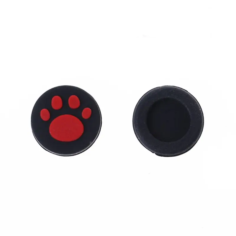 2 шт. кошачья лапа аналоговый контроллер Thumbstick Grip cap Защитная крышка для sony playstation Ps Vita PS Vita psv 1000/2000 Slim - Цвет: Розовый