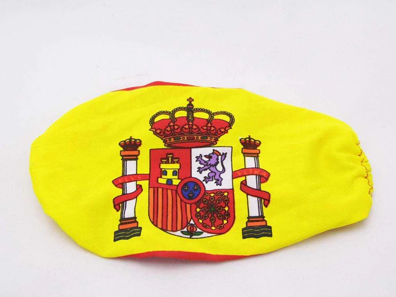 7 футов дешевая Акция заказное автомобильное боковое зеркало крышка Испанский флаг