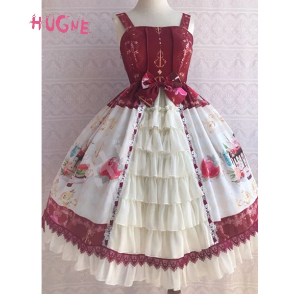 Icy-Dessert-Sweet-Printed-Chiffon-Party-Dress-Ruffled-Lolita-JSK-Dress-by-Yiliya2