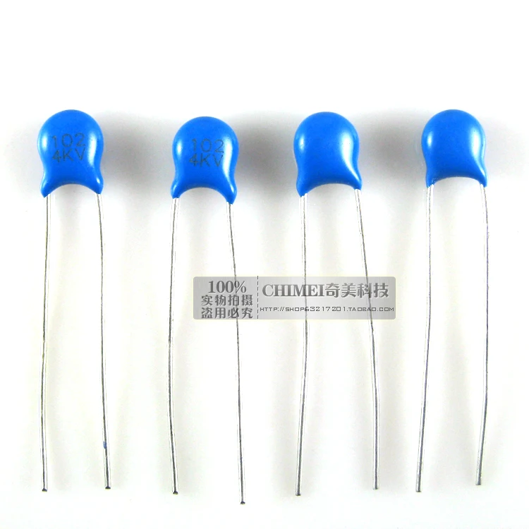 

High-voltage ceramic capacitors 4KV 102K M capacitors for the elimination of high-frequency interference