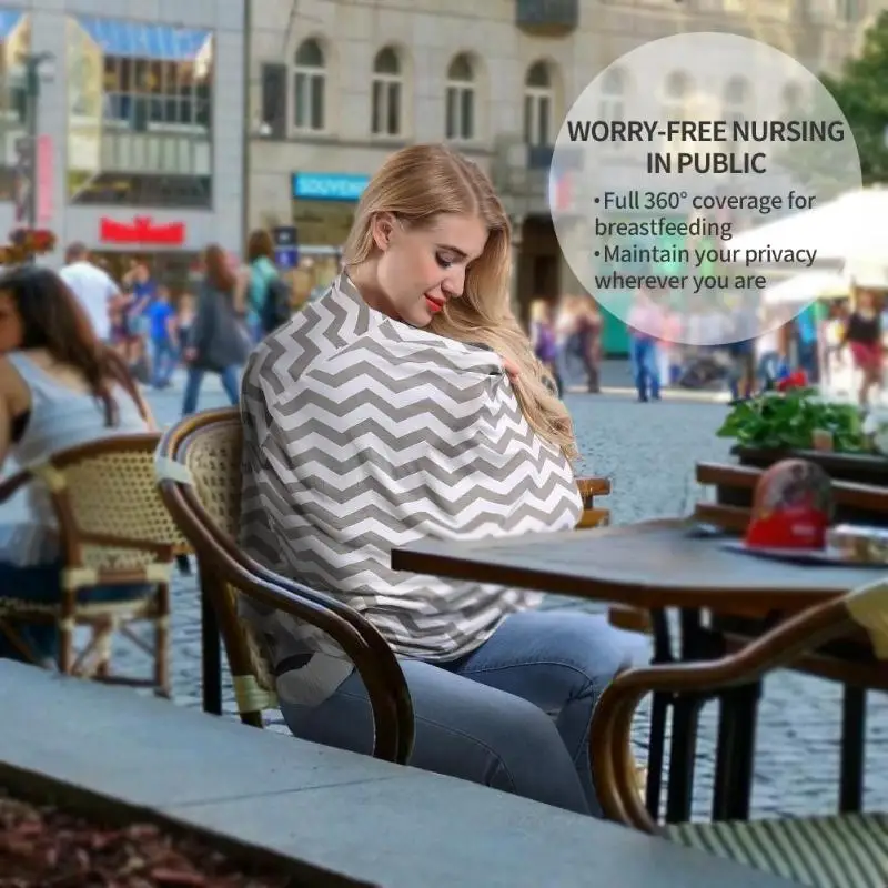 spesifikasi Multi Fungsional Elastis Outdoor Ibu Makan Maternity Payudara Keperawatan Mencakup Selendang Handuk Syal Kereta Dorong Bayi Kerai Cover