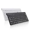 Ratón con cable y teclado, conjunto combinado wind 10, 8, tamaño mini, Multimedia para tableta, portátil, Mac, escritorio, PC, TV, Andrews, windows, negro, blanco ► Foto 2/6