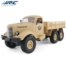 JJRC Q60 1/16 2.G 6WD Off-Road Military Trunk Crawler RC Car Remote Control Toys For Kids Children Birthday Gift Present