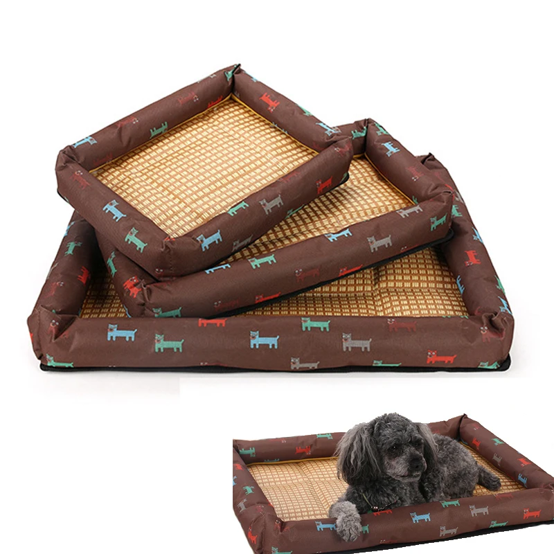 

Pet Dog Bed Mats Bench Dog Bed Sofa Cool Mat For Small Medium Large Dogs Puppy Beds Pet Kennels For Cat Pet Products Summer