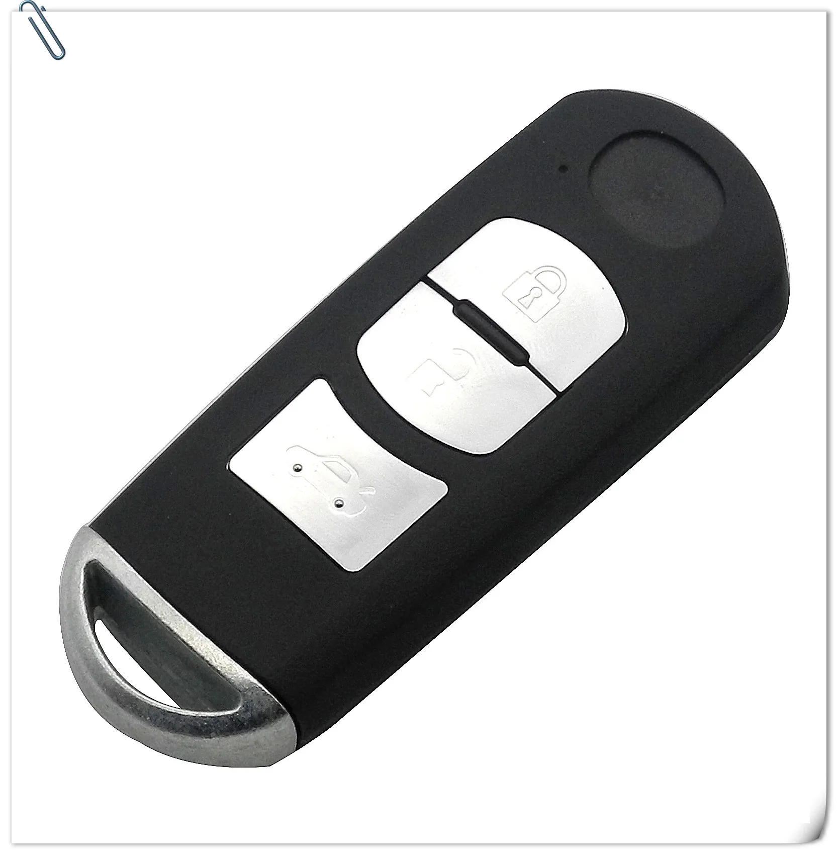 Jingyuqin 3 кнопки Smart Key Shell для MAZDA M2 M3 M5 M6 CX-3 CX-5 Demio Axela Premacy Atenza автомобильный пульт дистанционного управления чехол без ключа Fob