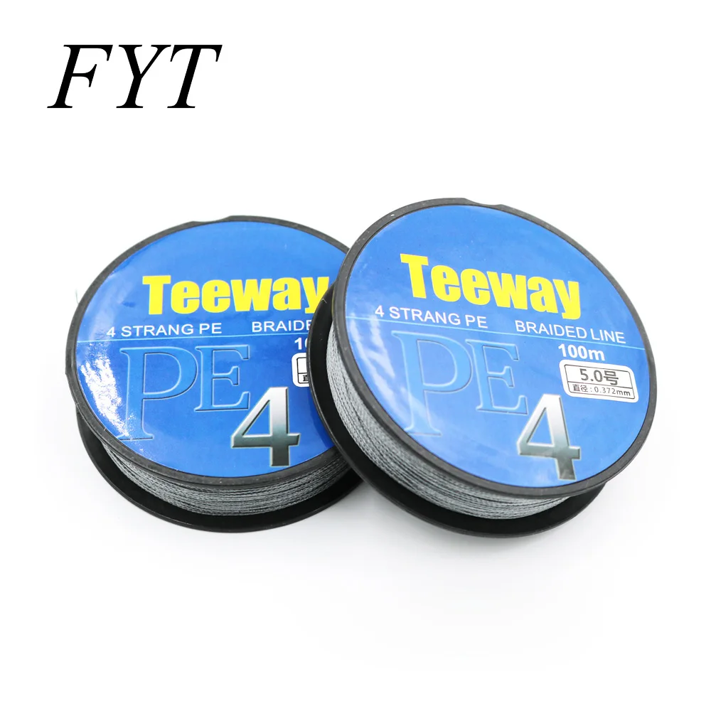

1Pcs 100m Fishing Line 4 Strands Braided PE Line Super Stiff And Strong 10 sizes Available Imported Best Quality
