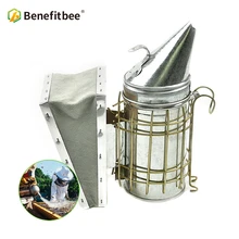 Benefitbee пчела курильщика Пчеловодство курильщика Малый Размеры для пчелиный улей курильщика пчеловод Инструменты для пчеловодства Нержавеющая сталь Материал