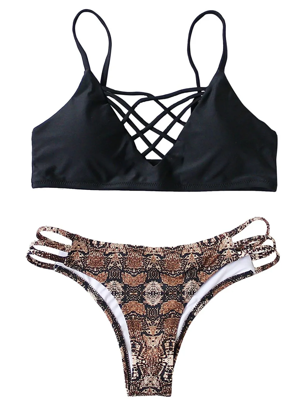 MUXILOVE 2017 Halter Top Sexy Bikini set Women Swimsuit Brazilian Bikini Push Up Swimwear
