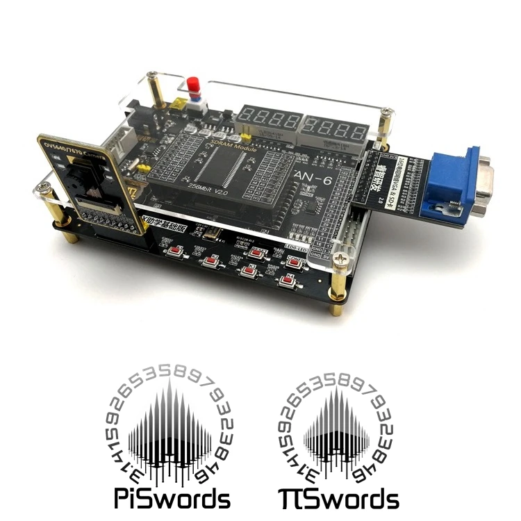 Макетная плата Xilinx spartan 6 FPGA макетная spartan6 XC6SLX9 с модулем SDRAM 256 Мб модуль камеры OV7670