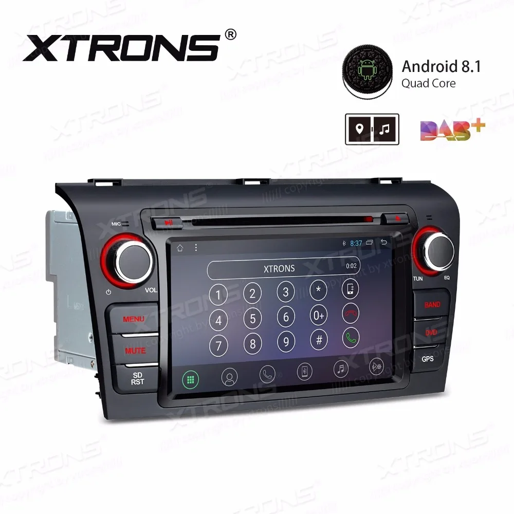 Top 7" Android 8.1 Oreo OS Car DVD Multimedia Navigation GPS Radio for Mazda 3 2004-2009 with Picture-in-Picture Function Support 2