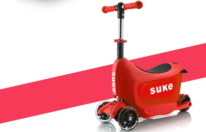 CALUDAN детский скутер чемодан ABS монтируемый и съемный чемодан для багажа на колесиках для детей подарок