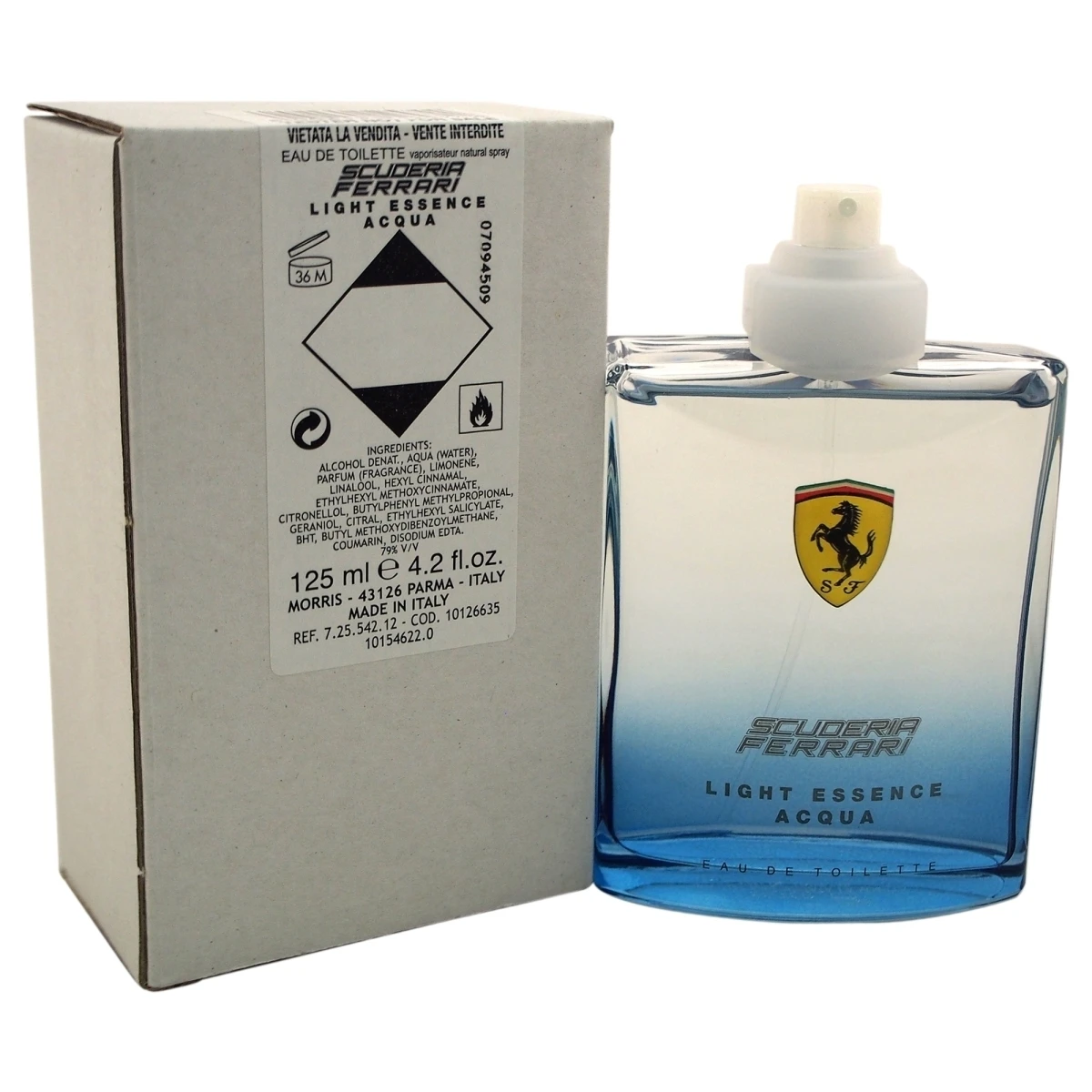 Ferrari M-T-2082 4.2 oz Scuderia Light Essence Acqua EDT Spray for Men