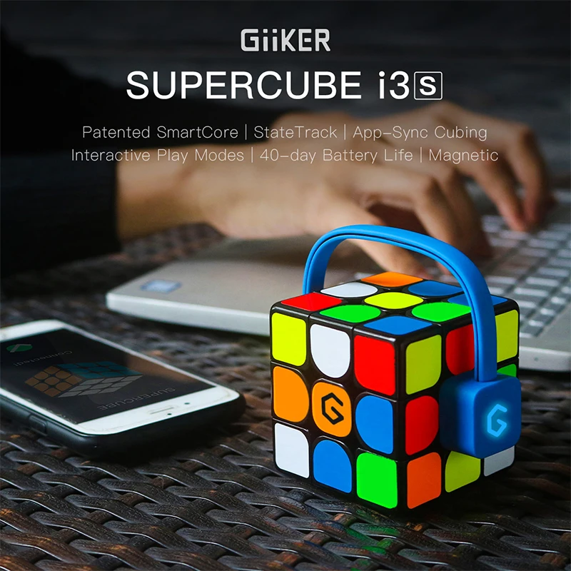 Xiaomi Giiker Super Smart Cube i3 i3S обновленная bluetooth-подключение приложение синхронизация зондирования идентификация интеллектуальная игрушка