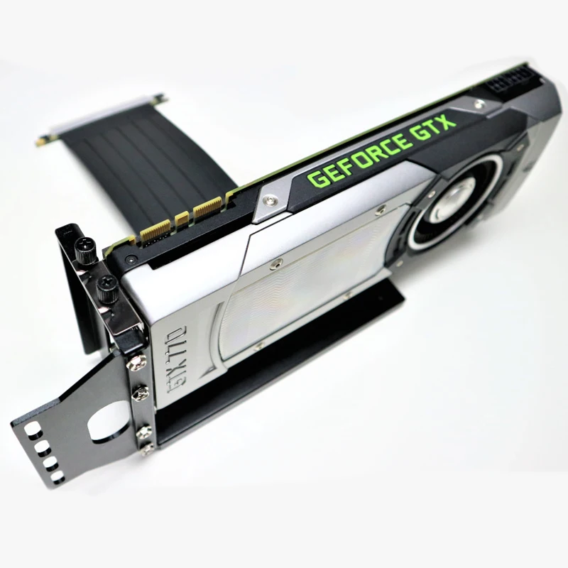 Вертикальный держатель для видеокарты FormulaMod с удлинителем PCI Express встроенный