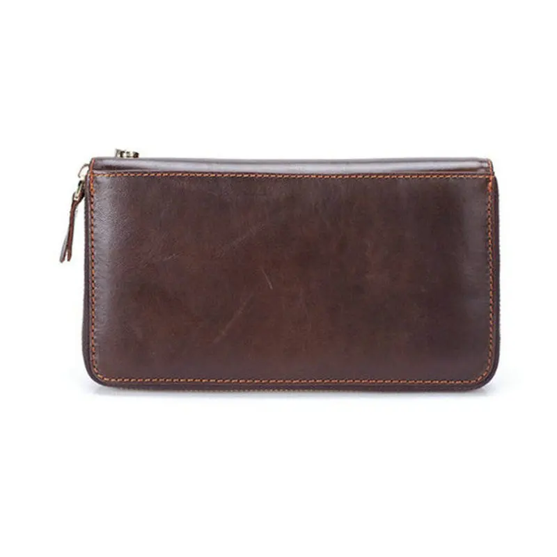 Кошелек GENODERN мужской из натуральной кожи|wallet phone|wallet brand for menwallet purse |