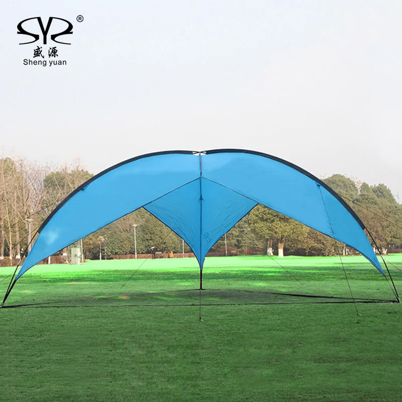 الشمس المأوى الأشعة فوق البنفسجية مع أقطاب للماء بجودة عالية كما السعر المنخفض/رخيصة الستارة خيمة للشاطئ ظلة شاطئ القنب العريشة التخييم نزه...