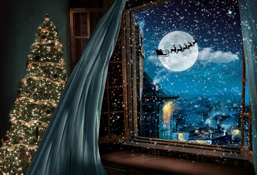 Фотографии фонов подоконник туманный синий Звездная ночь Снежинка фоновая фотография Рождество фон для фотостудии