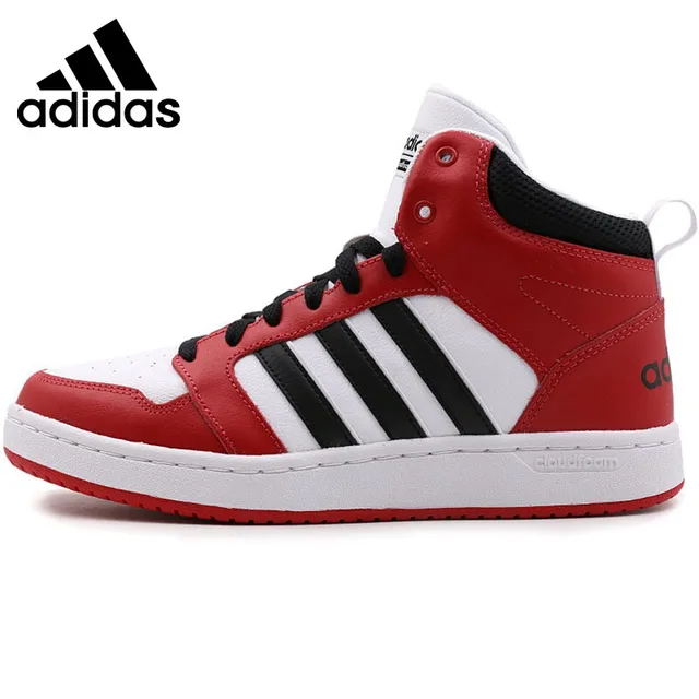 adidas neo mid rosse