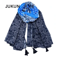 The new 2018 hang must voile scarf the spring and autumn period and the lattice Bohemia cashew printed scarf shawl wholesale мечи the spring and autumn period swords 3991