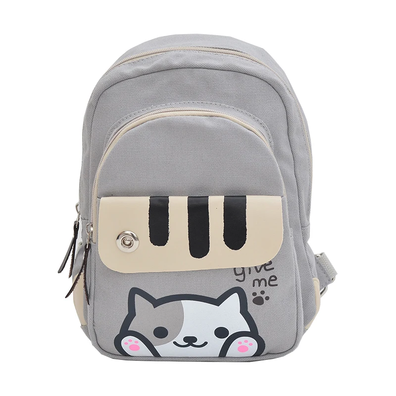 Cat Backyard Shoulder Bag Multifunction Backpack Anime Neko Atsume