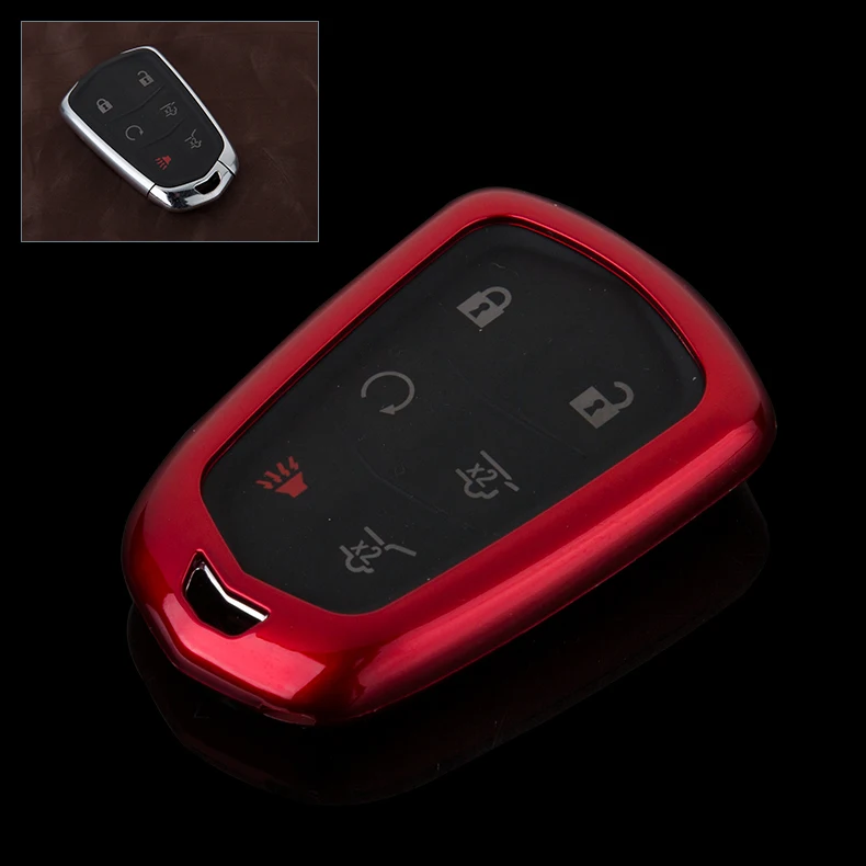 plastic Car key bag/key Shell /key case/key cover for Cadillac SLS SRX XTS CTS