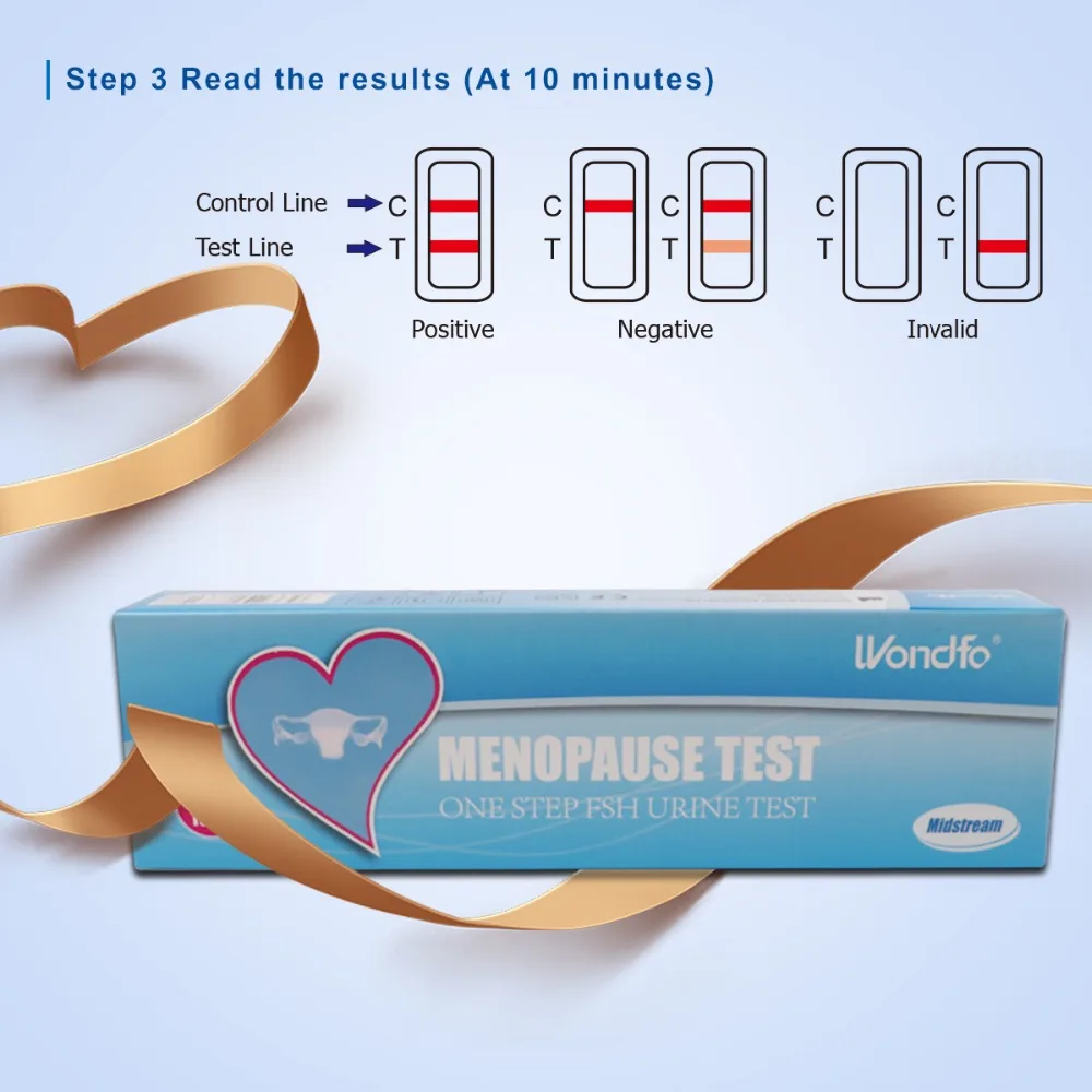 Wondfo 2T один шаг FSH(тест менопауза) домашний тест мочи