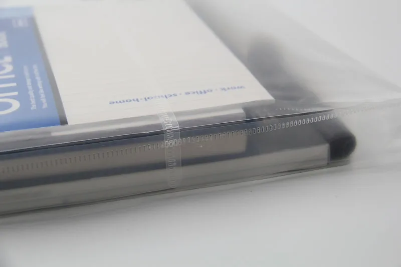 500 шт. A4 прозрачная Синяя Сумка для документов бумажная коробка для хранения файлов держатель завернутый веревка портфолио/Примечания
