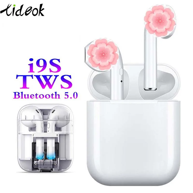 

Bluetooth Headset I9s TWS Support Pop-ups Charge Wireless Earphone Bluetooth Smart Charging Pod for iPhone Xiaomi Samsung