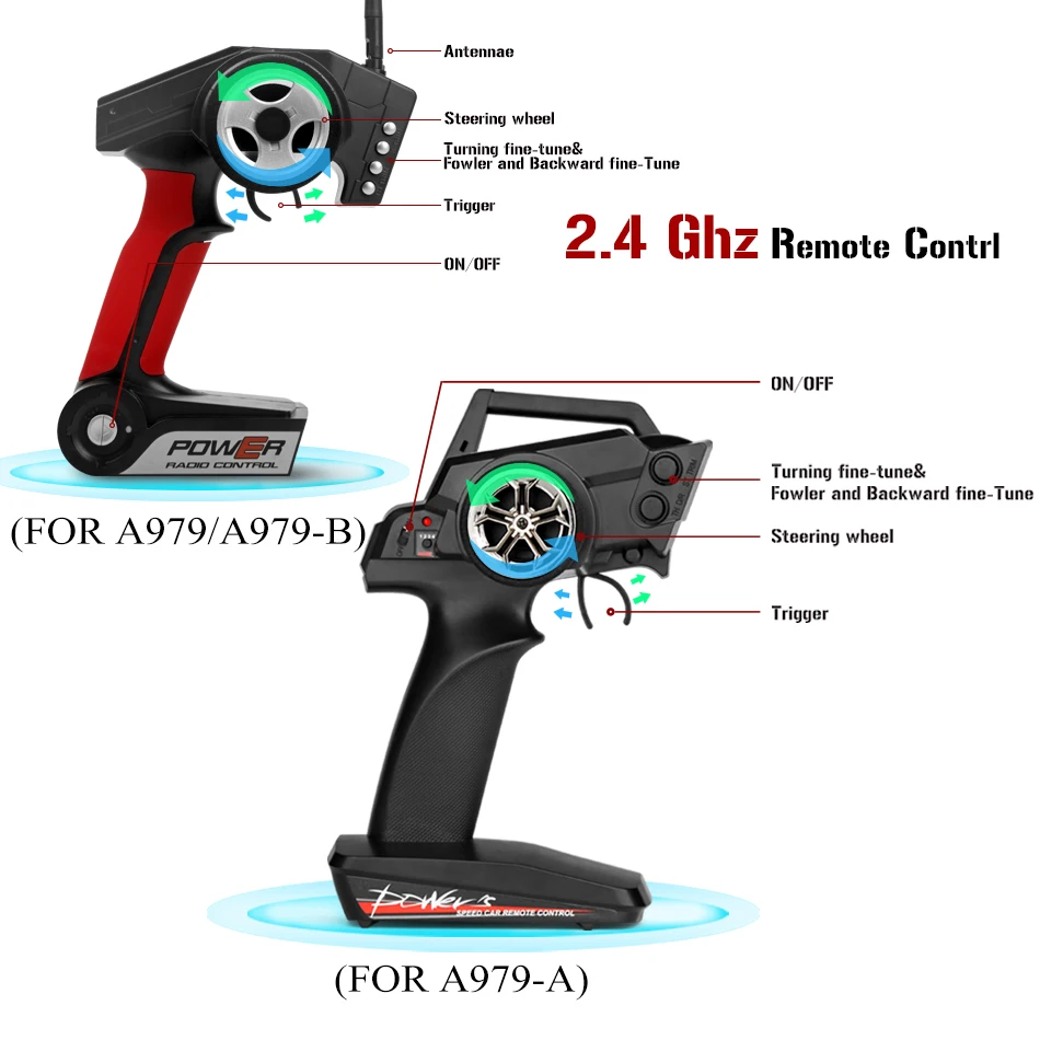 Wltoys RC автомобиль 70 км/ч 1/18 4WD 12428 A979 2 4G Радиоуправление грузовик багги высокая
