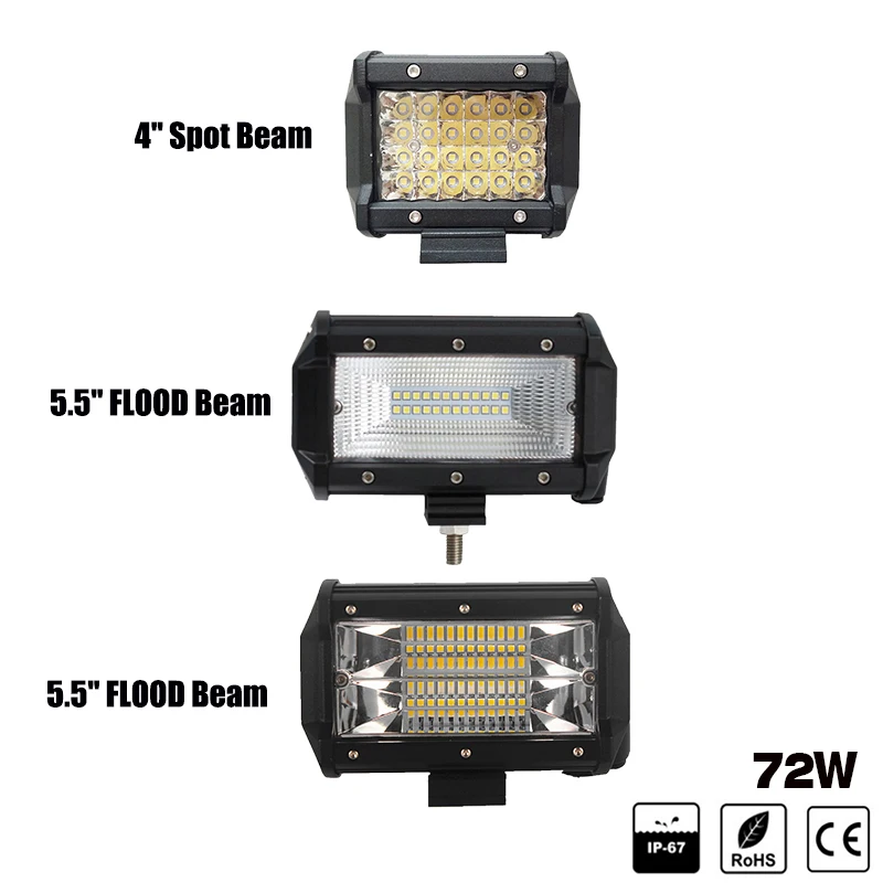 

led light bar 15w barra led 1500lm Light Work Offroad 4x4 4WD AWD SUV for ATV golf cart 12v Motorcycle driving fog light Lamp