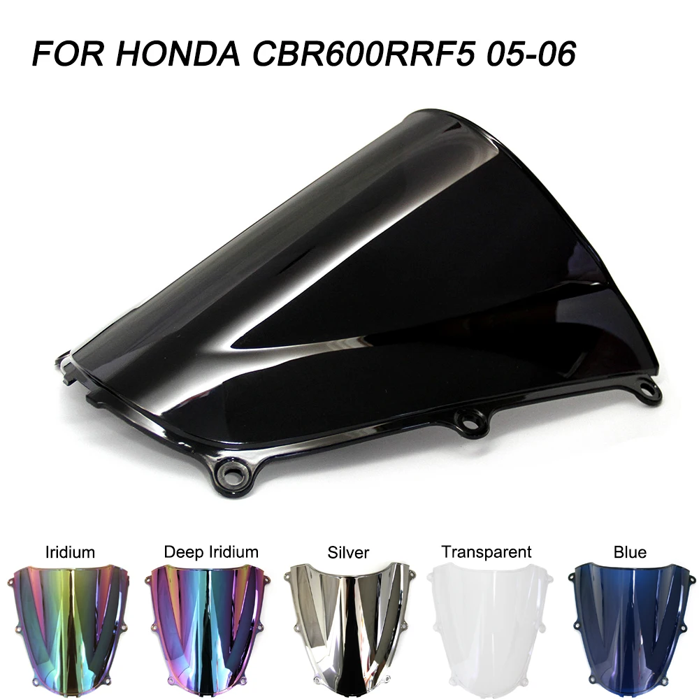 

ABS Windscreen For Honda CBR600RR CBR 600RR 2005 2006 Double Bubble Motorcycle Windshield Wind Deflectors