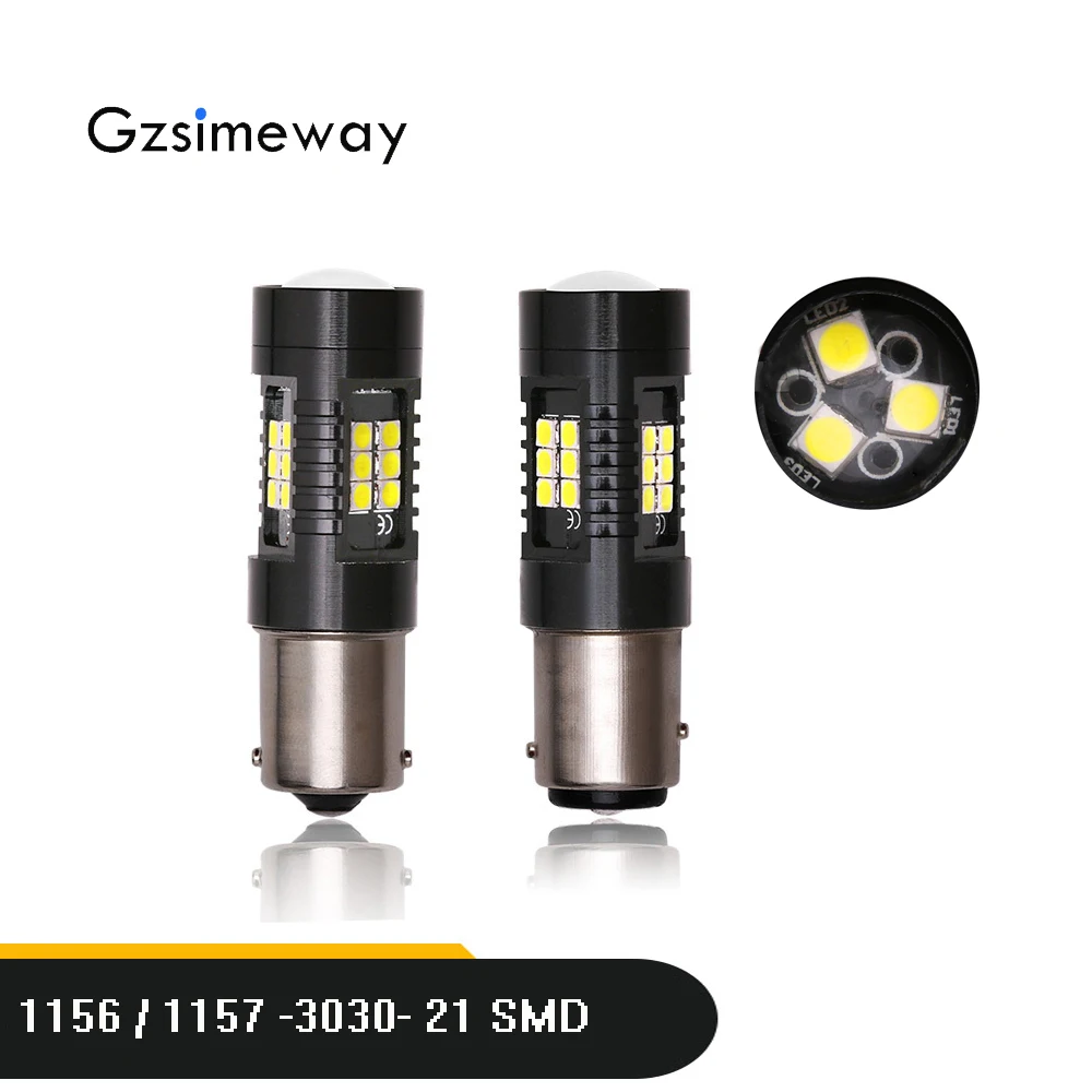 Светодиодный задний фонарь для автомобиля T20 7440 7443 BAY15D 1156 BA15S P21W BAU15S PY21W