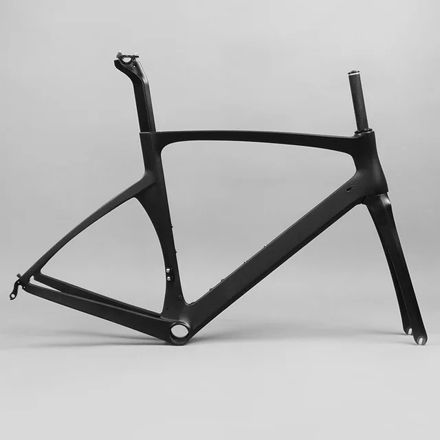 Cheap 2017 Road Carbon Frame Bike UD Matte Bicycle Frame Carbon BB30 BSA Cheap Carbon Frame Road Bike X Brake Frameset Cycling Parts 