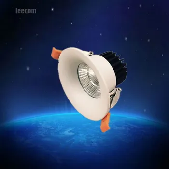 

2018 Hot Sale Top Fashion 10pcs Bright Recessed Led Downlight Cob 10w 12w Spot Light Decoration Ceiling Lamp Ac 110v 220v