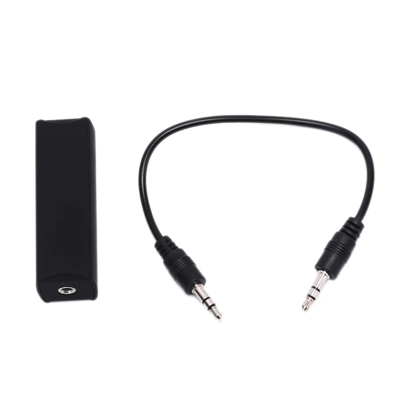 Hot Ground Loop Noise Filter Isolator & 3.5mm Cable for Home Stereo Car