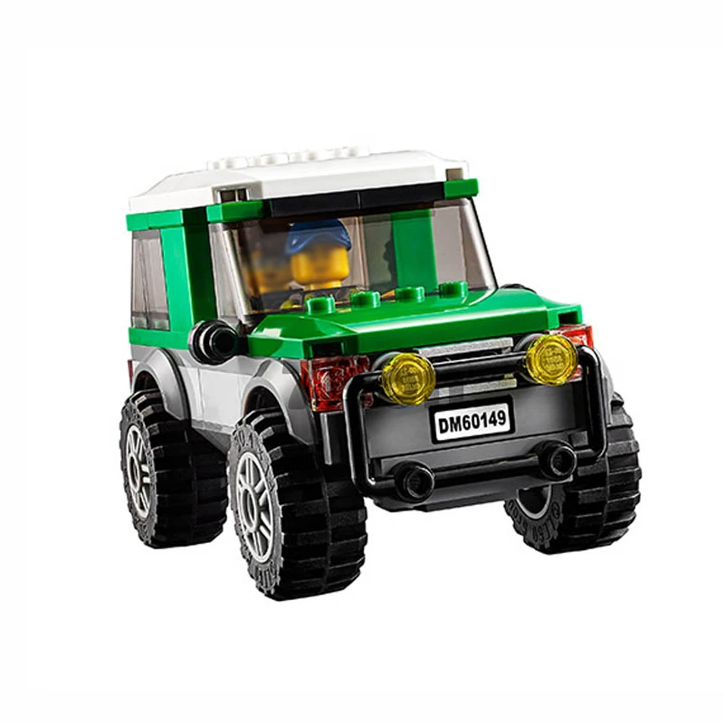 uformel Integration defile Compatible with lego city 60149 City Great Vehicles 4x4 with Catamaran  Model Building Blocks 10647 Assemble Bricks Children Toys _ - AliExpress  Mobile
