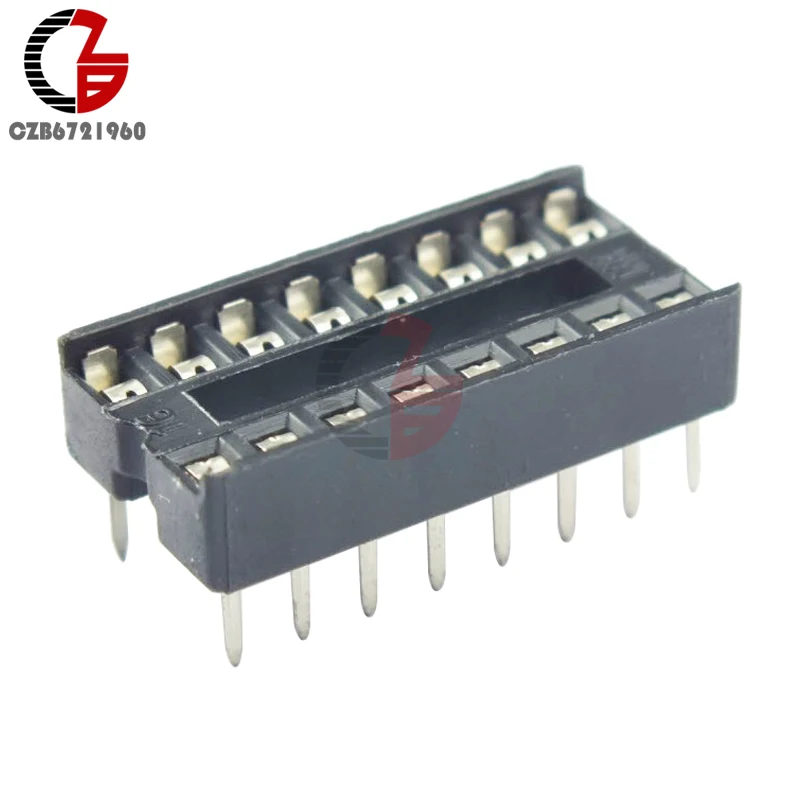 

10PCS 16-Pins DIP IC Sockets Adaptor Solder Type Socket